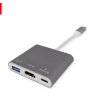 뉴비아 C타입 USB 3.0 멀티 포트 허브 c-hcu